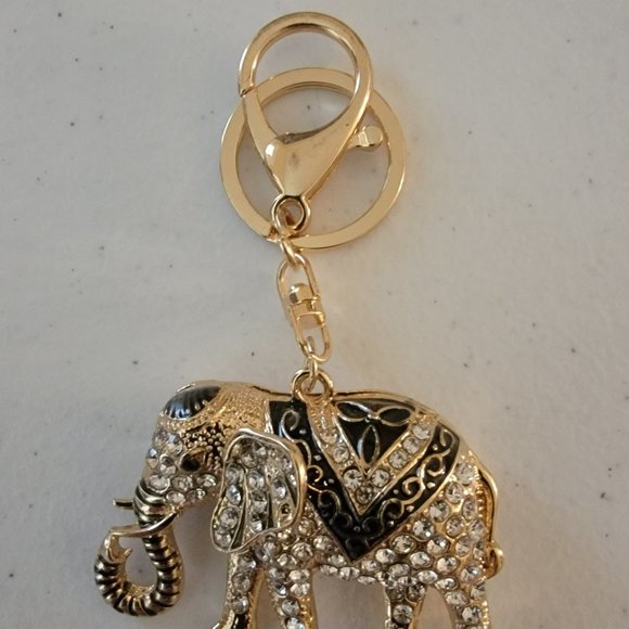 Elephant Purse Charm/Key Chain - Picture 2 of 4